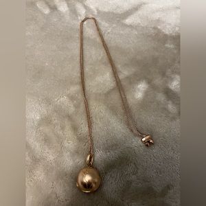 Kendra Scott Globe Locket Charm and Kendra Scott Adjustable Chain Necklace